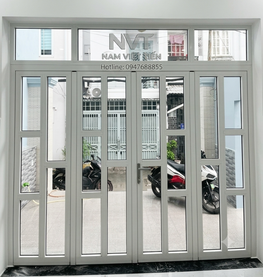 cửa đi nhôm xingfa 4 cánh tphcm cửa đi nhôm xingfa 4 cánh tphcm