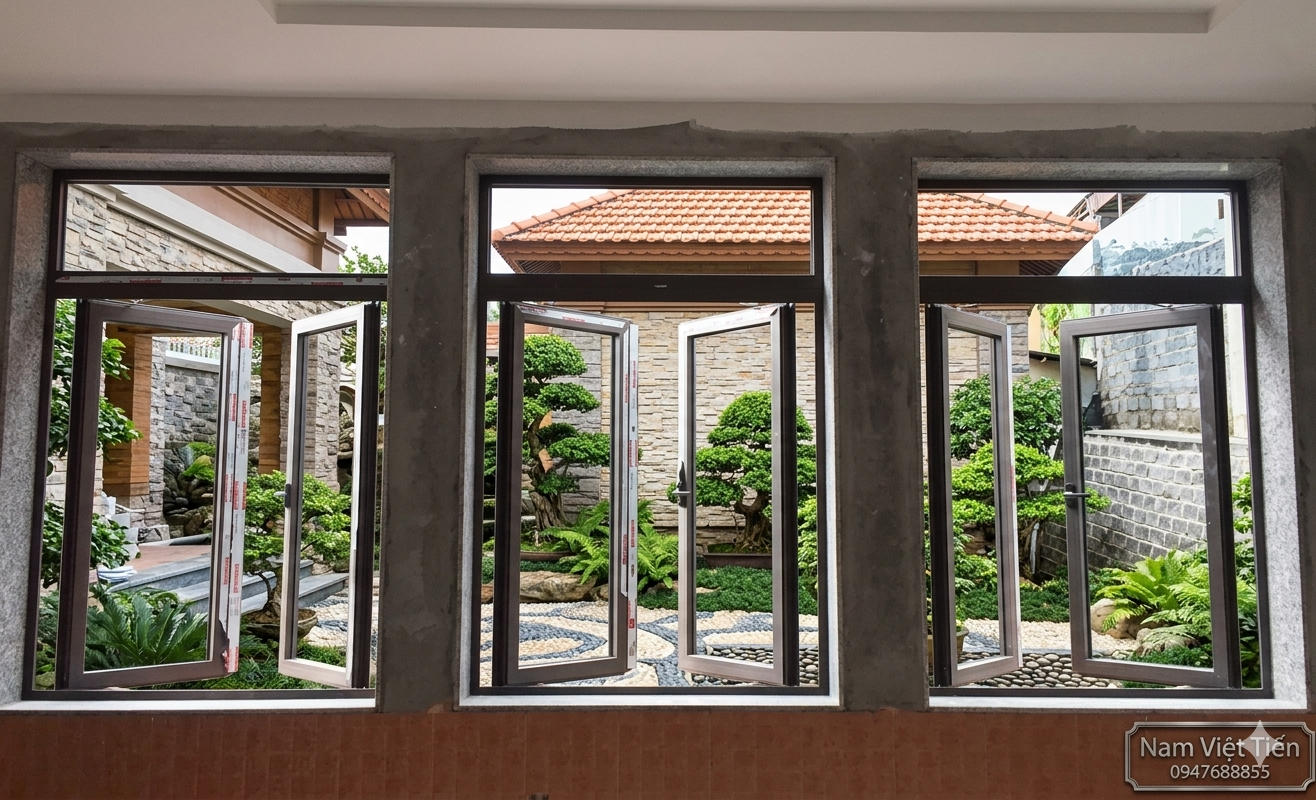 cửa nhôm xingfa giá rẻ hcm cửa đi nhôm xingfa hệ 55 tphcm