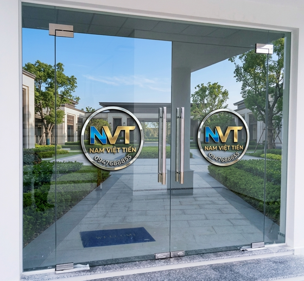 Cửa kính cường lực Nam Việt Tiến