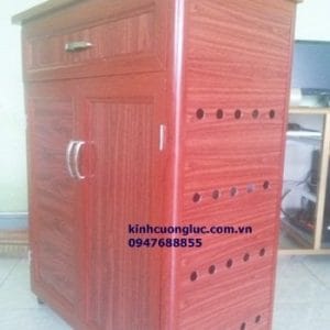 Kệ Giày Dép Nhôm Kính