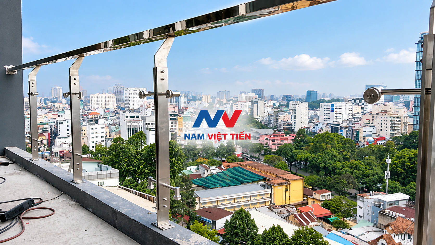mẫu lan can ban công chỉnh theo công trình