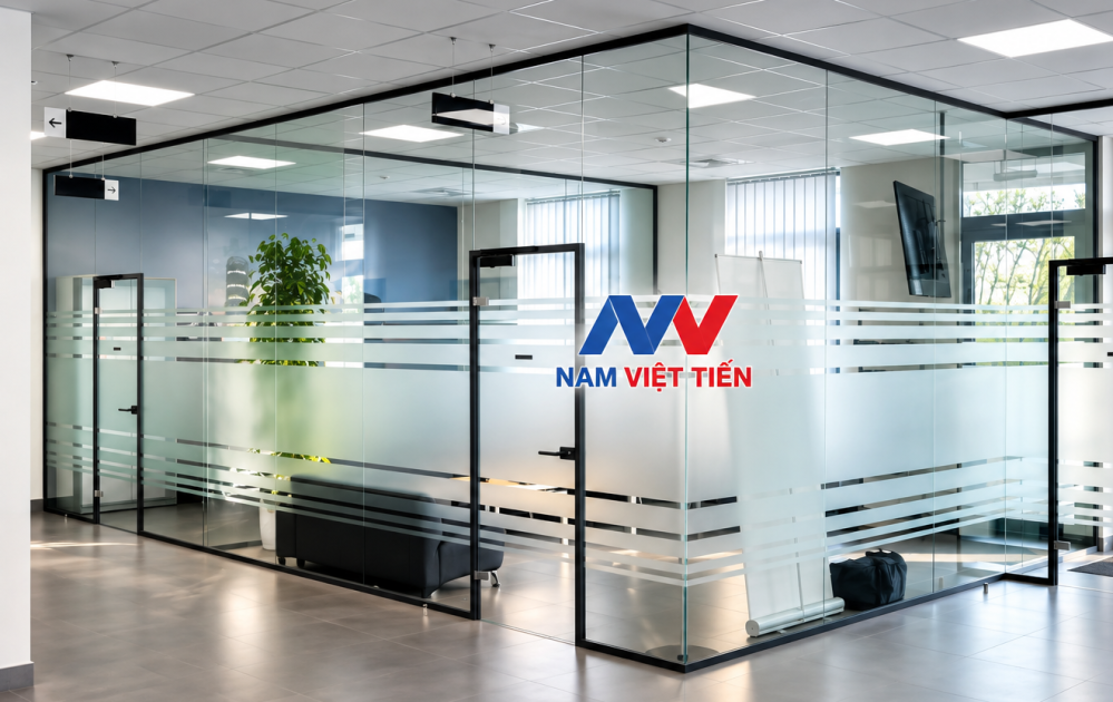 Lắp đặt vách kính văn phòng mẫu đẹp Lắp đặt vách kính văn phòng mẫu đẹp