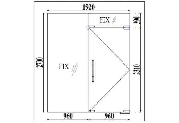 cửa kính cường lực cho nhà ở