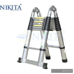 Thang nhôm rút đôi Nikita AI32 dạng chữ A