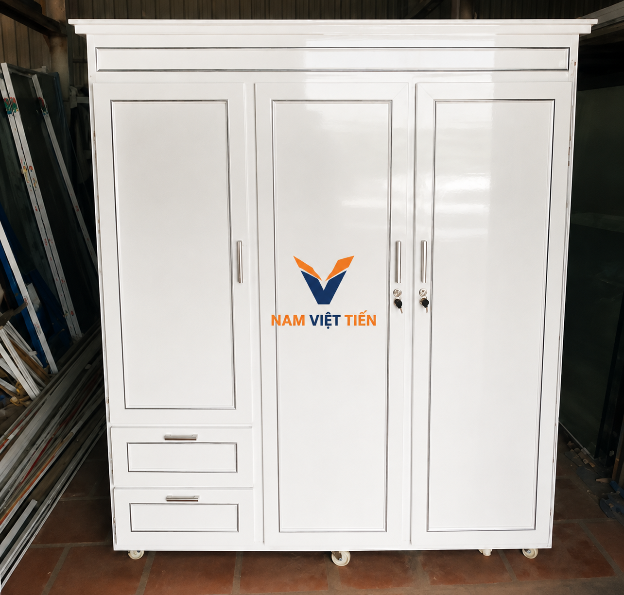Tủ Áo Nhôm Kính Cao Cấp