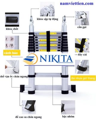 Thang nhôm rút nhập khẩu mua ở đâu?