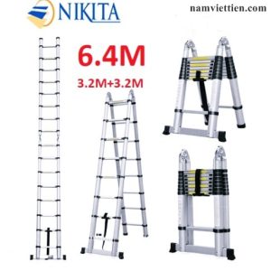 Thang nhôm rút tiện dụng Nikita