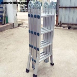 Thang Nhôm Gấp 4 Khúc