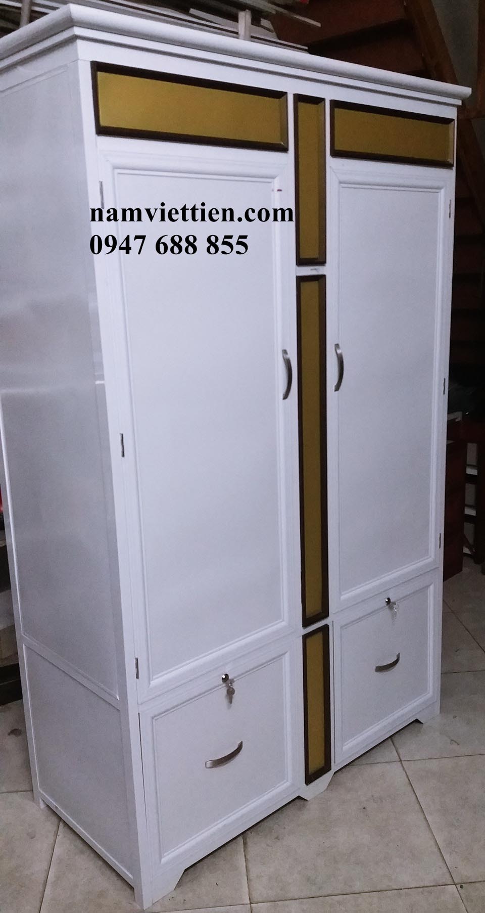 Tủ nhôm đựng quần áo