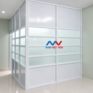 Vách Ngăn Nhôm Kính