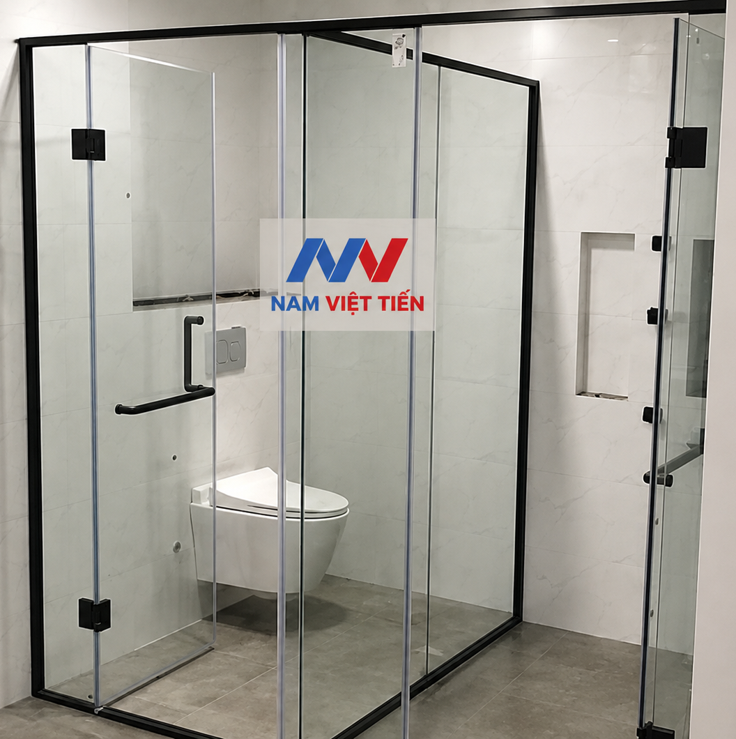 Báo giá cabin phòng tắm kính góc vuông
