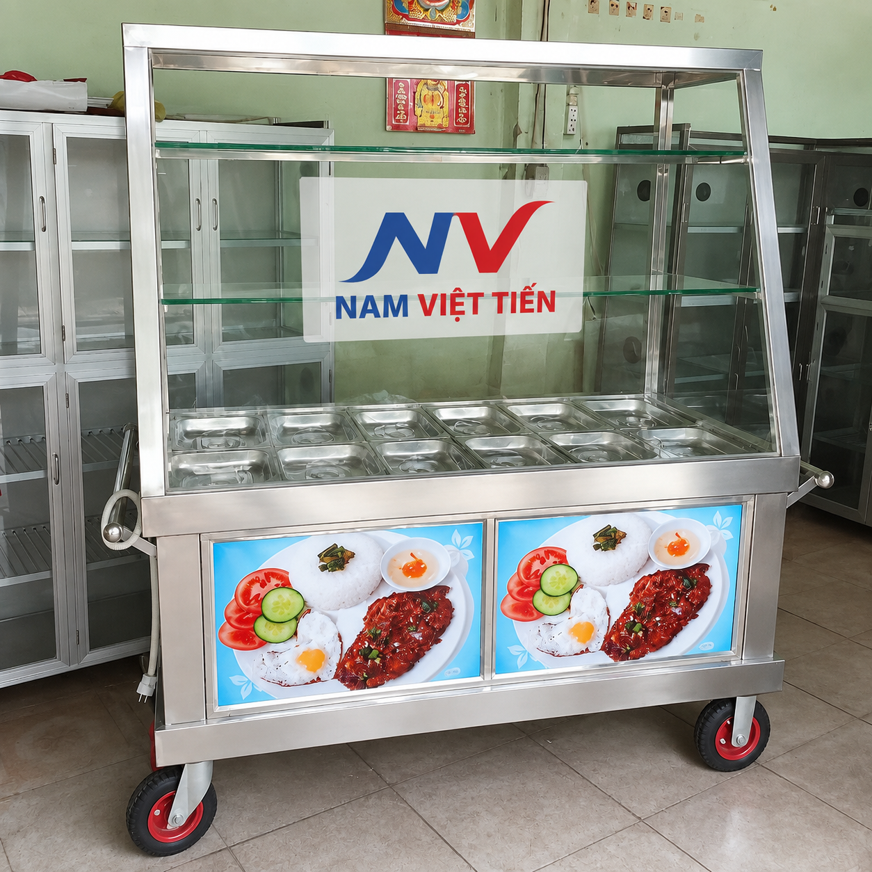 Tủ hâm nóng thức ăn inox