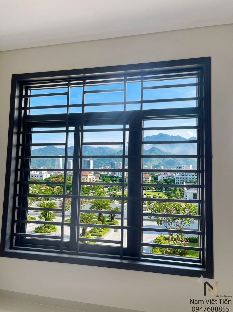 Cửa Nhôm Xingfa Hệ Phào Full Tường