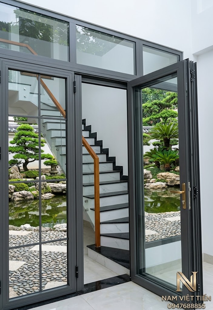 Cửa Nhôm Xingfa Cao Cấp Hệ Xếp Trượt