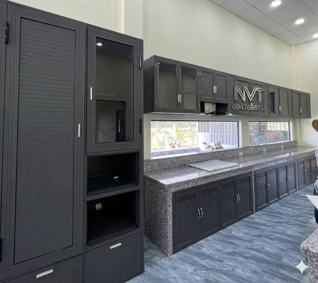 Kinh Nghiệm Đánh Giá Chất Lượng Tủ Bếp Nhôm Xingfa Tủ Bếp Nhôm Xingfa