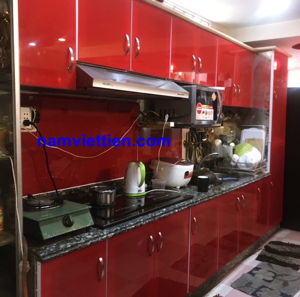 bảng màu kính cường lực ốp bếp