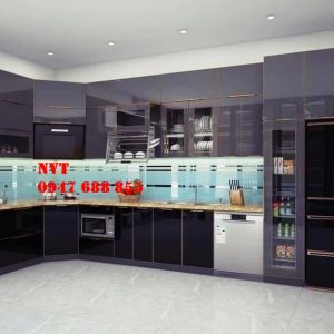 Tủ Bếp Tấm Nhôm Tổ Ong