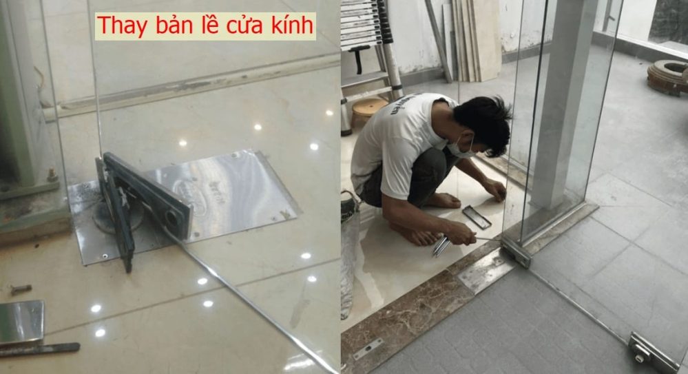 Sửa Cửa Kính Cường Lực