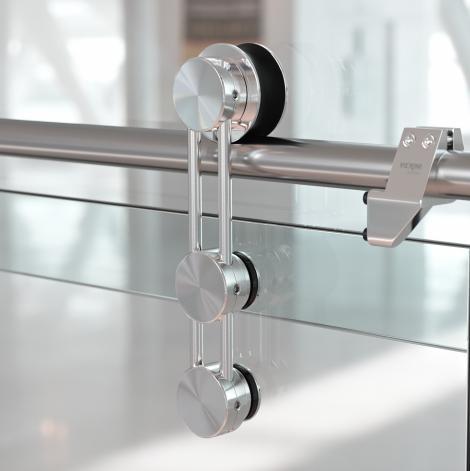 cửa kính mặt tiền showroom đẹp