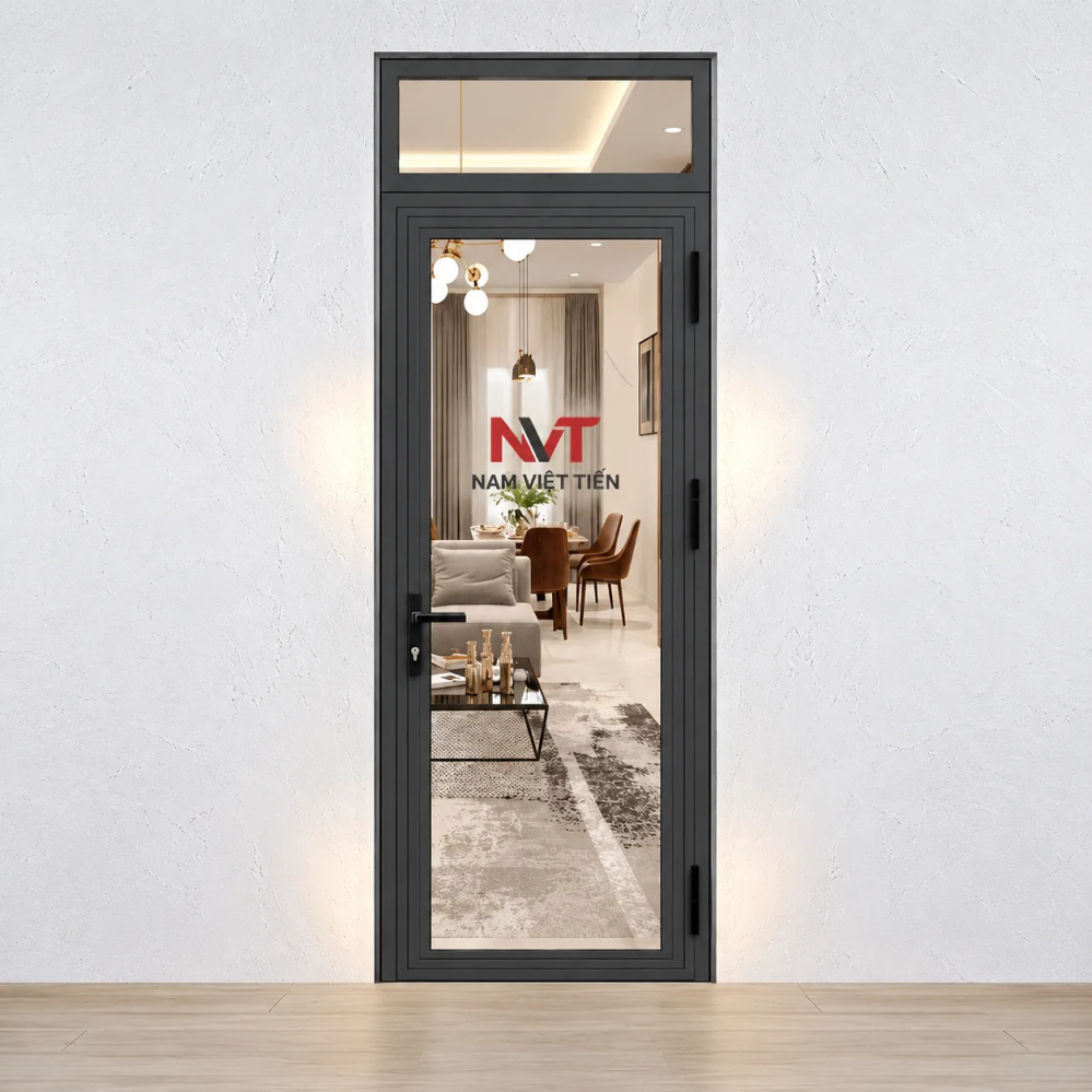 Cửa đi nhôm Xingfa 1 cánh Cửa đi nhôm Xingfa 1 cánh