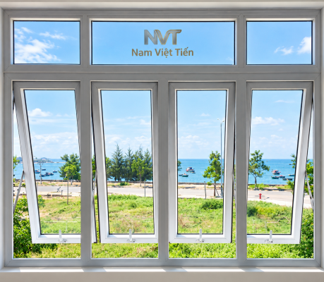 Cửa sổ nhôm Xingfa màu trắng