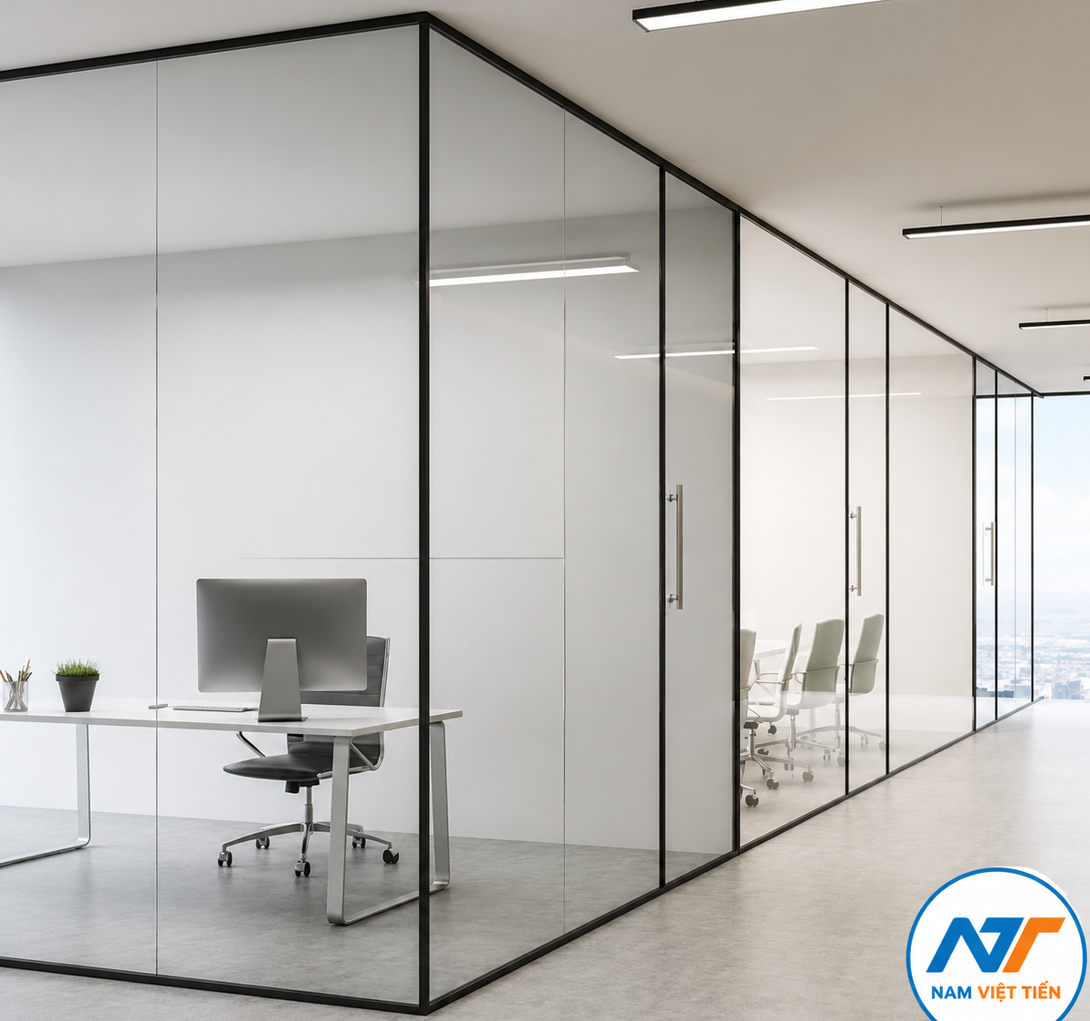 Mẫu Vách Kính Cường Lực Đẹp