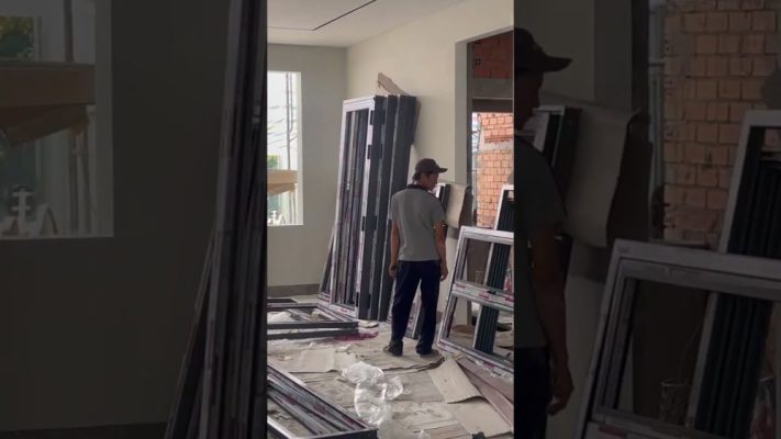 Video cửa nhôm Xingfa nhà bác sĩ Hùng tại An Khánh, TPHCM